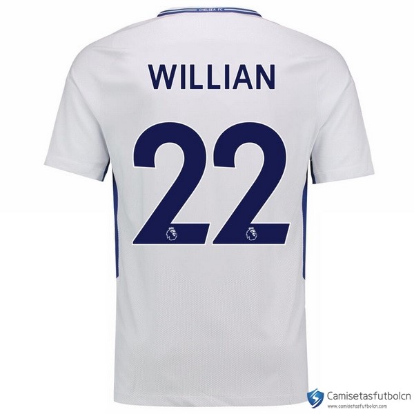 Camiseta Chelsea Segunda equipo Willian 2017-18